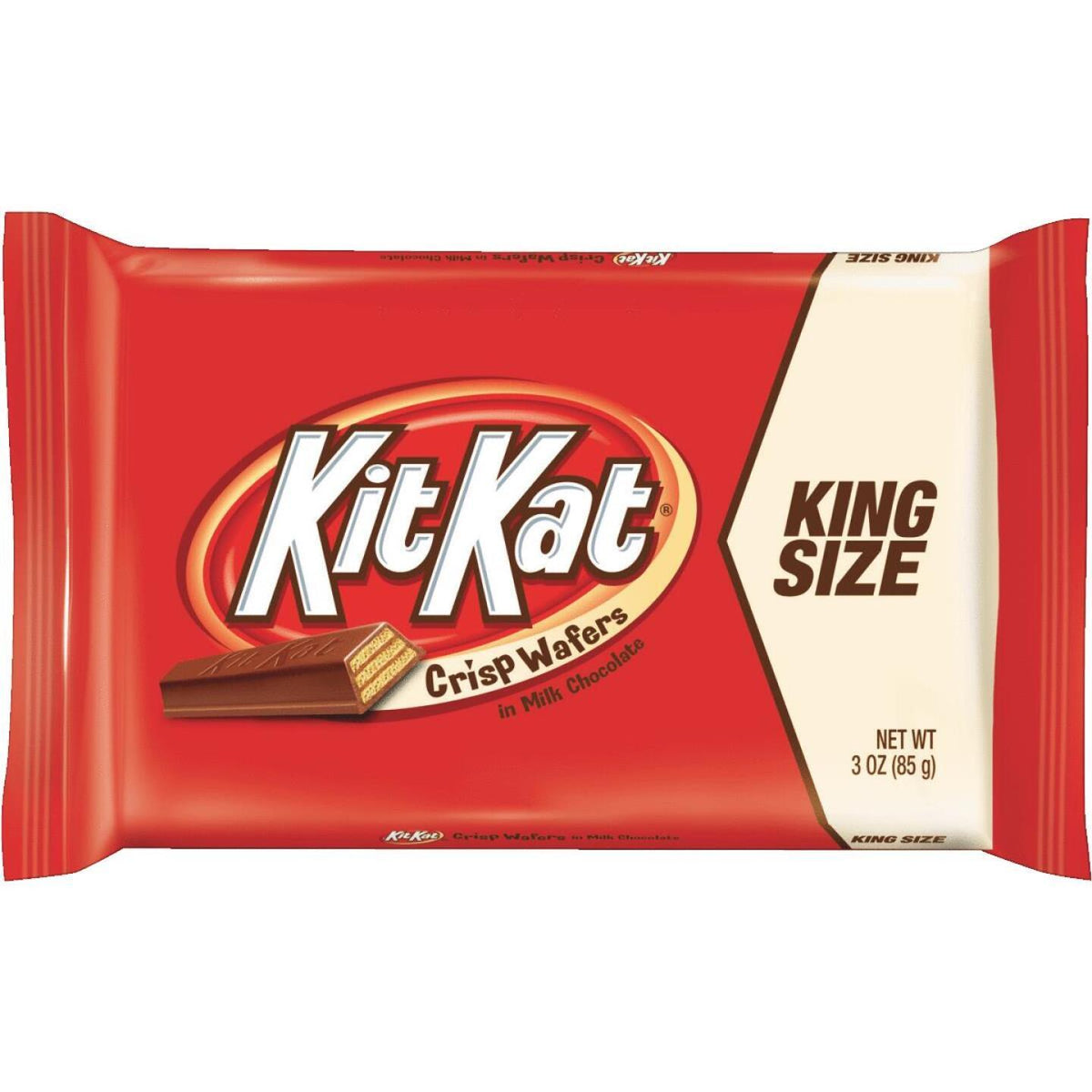 Kit Kat Milk Chocolate King Size Wafer Candy Bars - 3 oz