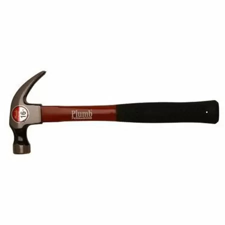 Apex Tool Group Fiberglass Curved Claw Hammer, 16-Ounce
