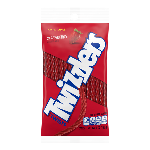 TWIZZLERS Twists Strawberry Flavored Candy