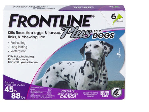 FRONTLINE Plus for Dogs  23-44 lbs 3-Dose