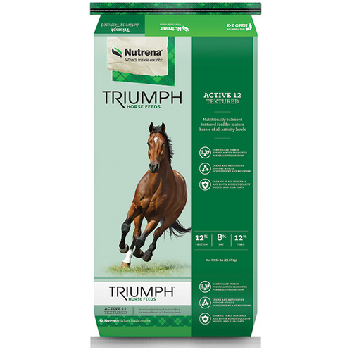 Nutrena® Triumph® Active 12% Textured Horse Feed