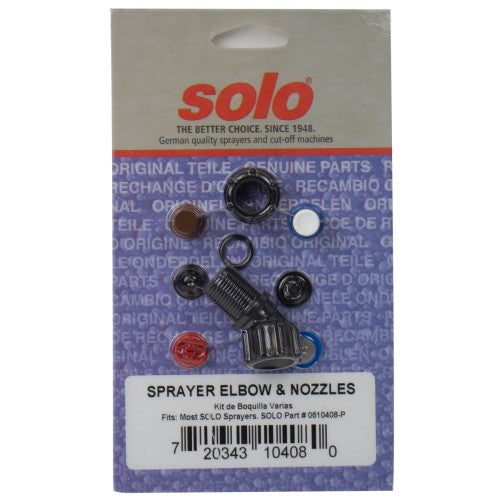 Solo Sprayer Elbow & Nozzle Assortment