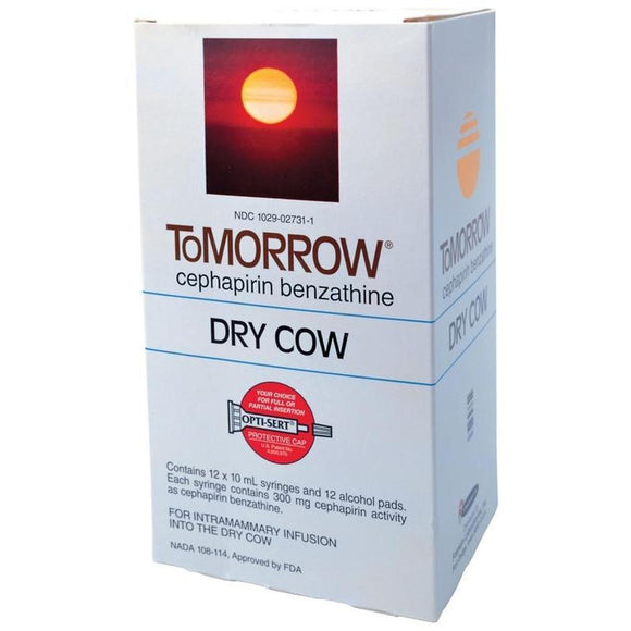 TOMORROW CEPHAPIRIN BENZATHINE FOR DRY COWS