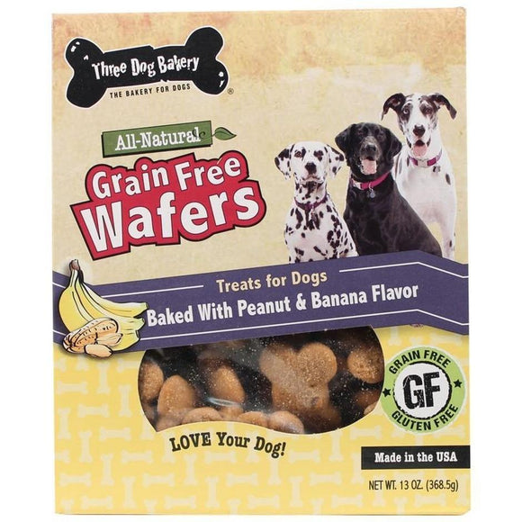Three Dog Bakery Grain Free Wafers For Dogs